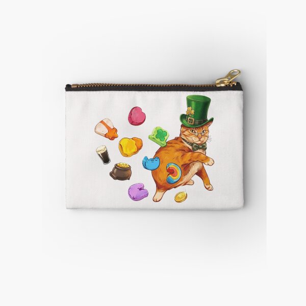 Item preview, Leprechaun - Orange -Cat StPatricks Day Lucky Charms designed and sold by PELearnPlay.