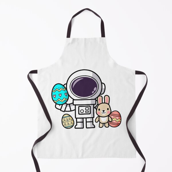 Artikelvorschau, Astronaut mit Ostereiern und Hase entworfen und verkauft von NoeySmiley55.