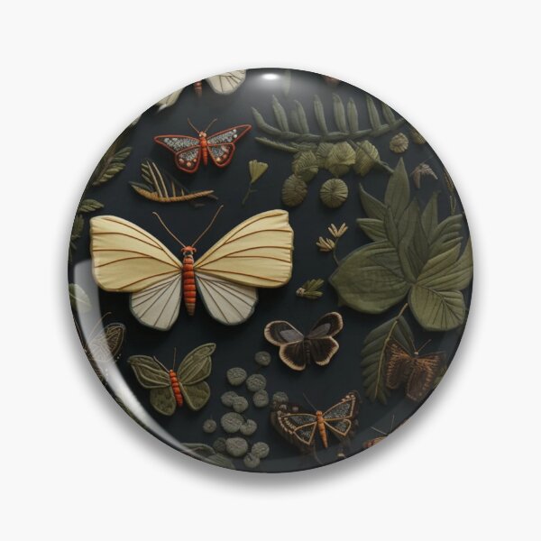 Item preview, Botanical Butterfly Specimen Dark Aesthetic designed and sold by GraveyardGlam.