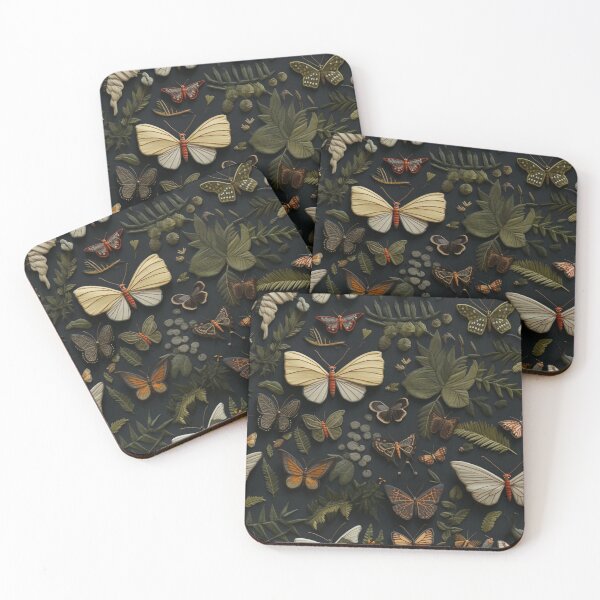 Item preview, Botanical Butterfly Specimen Dark Aesthetic designed and sold by GraveyardGlam.
