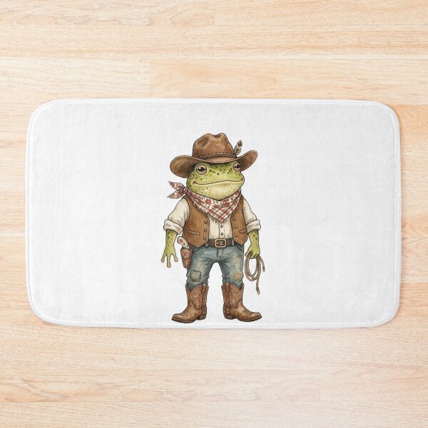 Item preview, Frog Western in Cowboy Hat and Boots designed and sold by SOUFIANE1991.