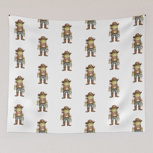 Item preview, Frog Western in Cowboy Hat and Boots designed and sold by SOUFIANE1991.