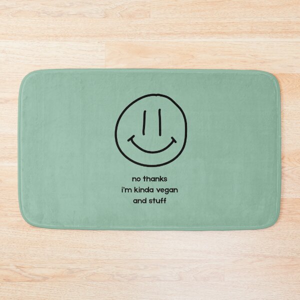 Item preview, No thanks I'm kinda vegan and stuff designed and sold by coodoosandco.