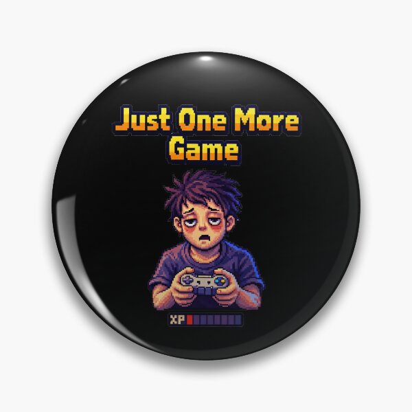 Item preview, Just One More Game designed and sold by AlvelinaCP.