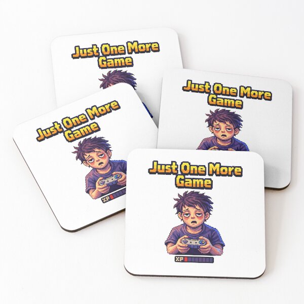 Item preview, Just One More Game designed and sold by AlvelinaCP.