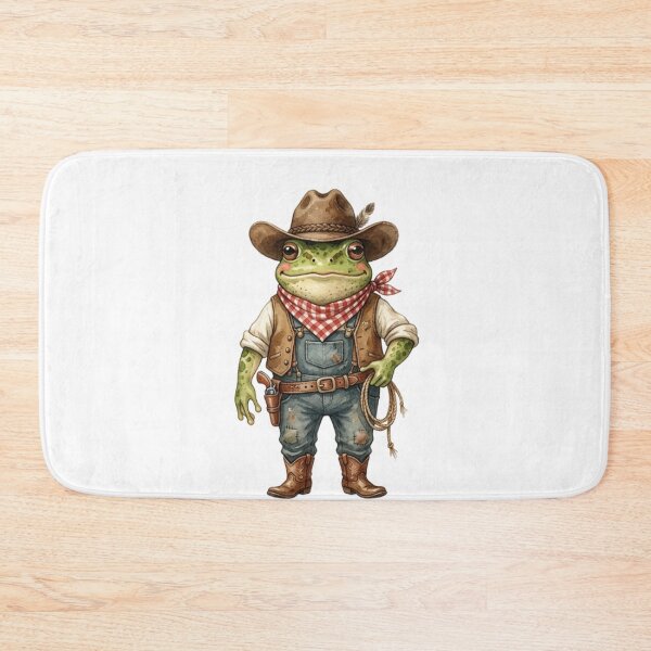 Item preview,  Frog Western in Cowboy Hat and Boots designed and sold by SOUFIANE1991.