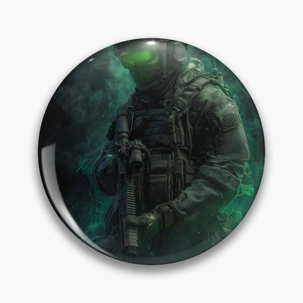 Item preview, Tactical Phantom Operator Green Night Vision Soldier designed and sold by MouradStudio.