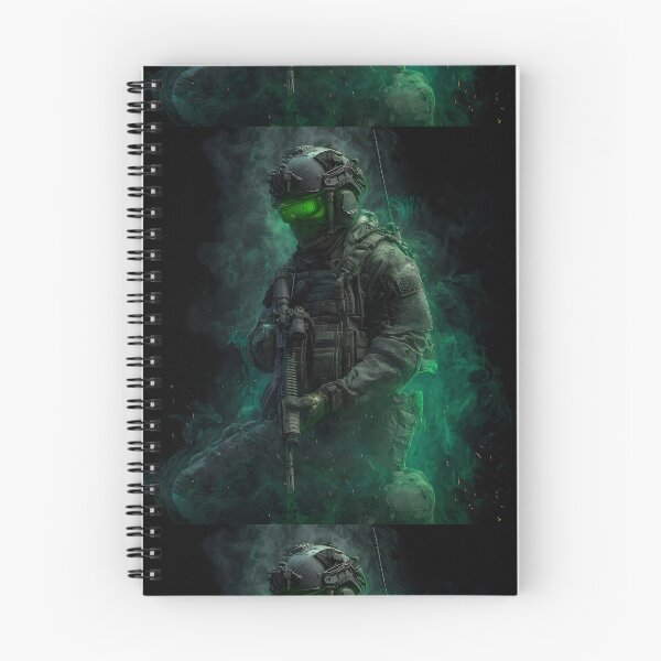 Item preview, Tactical Phantom Operator Green Night Vision Soldier designed and sold by MouradStudio.