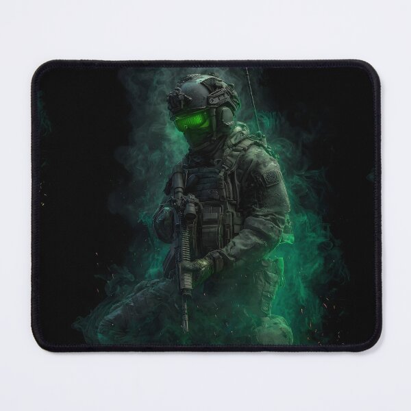 Item preview, Tactical Phantom Operator Green Night Vision Soldier designed and sold by MouradStudio.