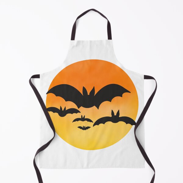 Item preview, Bartman Flying Bats Sunset – Spooky Halloween Silhouette Design designed and sold by Prabhath2001.