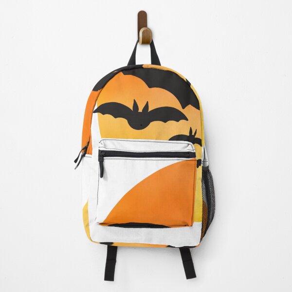 Item preview, Bartman Flying Bats Sunset – Spooky Halloween Silhouette Design designed and sold by Prabhath2001.