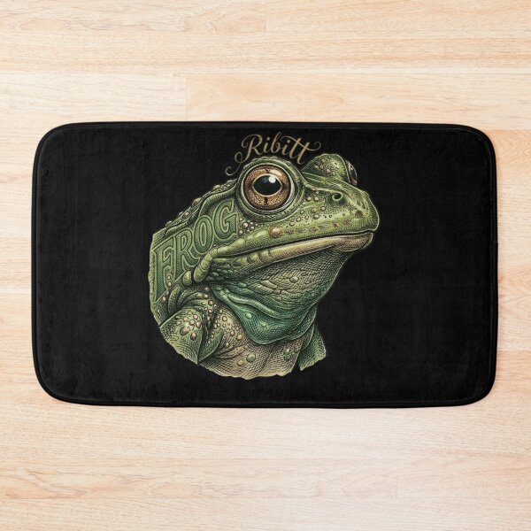 Item preview, Ribbit! - Realistic Frog Illustration designed and sold by LittleLoopArt.