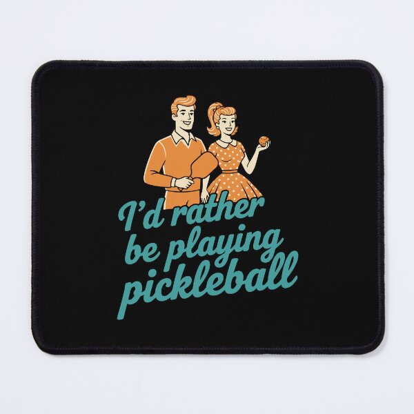 Item preview, Pickleball Id Rather Be Playing Pickleball Funny designed and sold by LuminOrb.