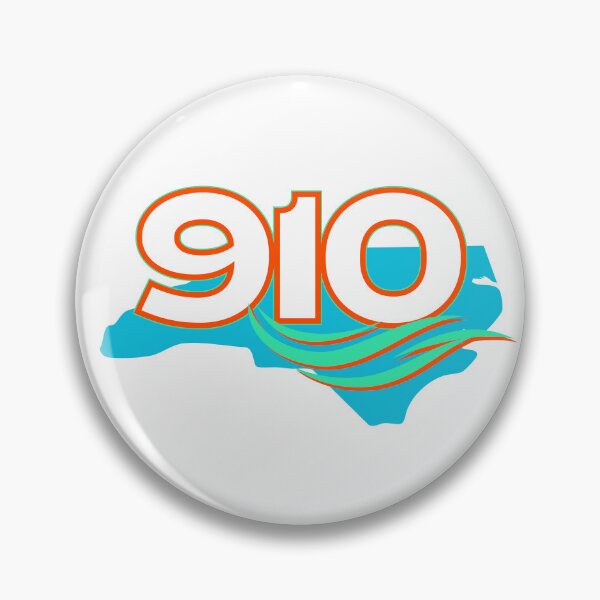 Item preview, 910 Area Code - The "Coastal Punch" North Carolina edition designed and sold by raynmandesigns.