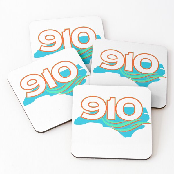 Item preview, 910 Area Code - The "Coastal Punch" North Carolina edition designed and sold by raynmandesigns.