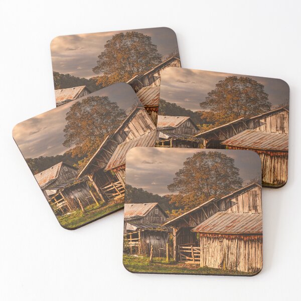 Item preview, Rustic Barns In Autumn Light designed and sold by Jim Love.