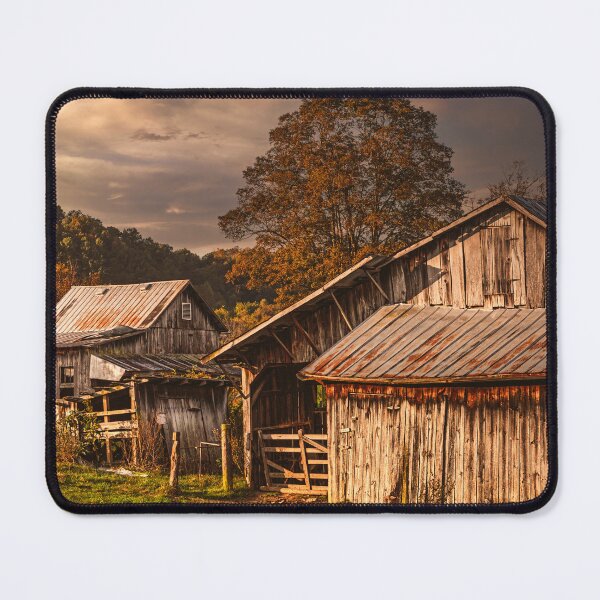 Item preview, Rustic Barns In Autumn Light designed and sold by Jim Love.