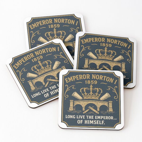 Artikelvorschau, Kaiser Norton I 1859 Vintage-Logo entworfen und verkauft von HistoriQuips.