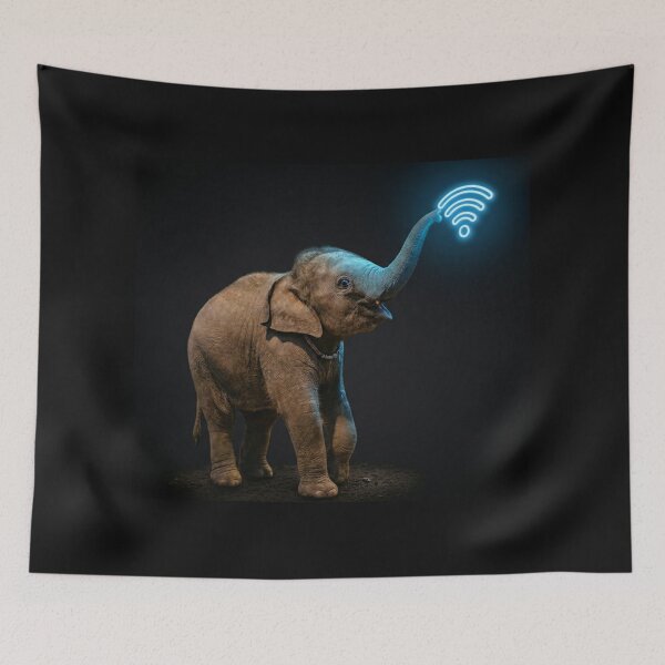 Item preview, Elephant Enjoying. Mood, designed and sold by prashant art factory ✅️.