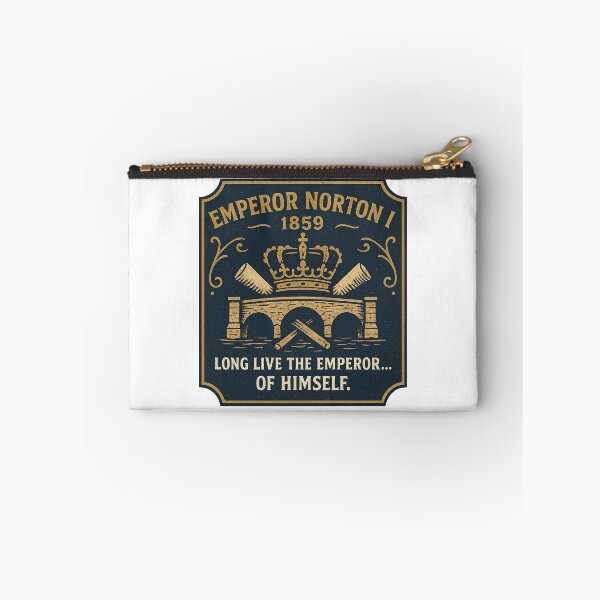 Item preview, Emperor Norton I 1859 Vintage Logo designed and sold by HistoriQuips.
