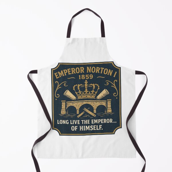 Item preview, Emperor Norton I 1859 Vintage Logo designed and sold by HistoriQuips.