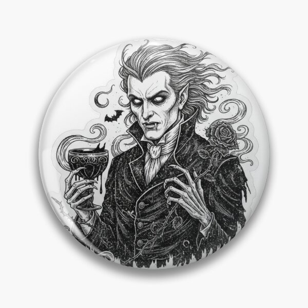 Item preview, Gothic Vampire Lord – Dark Elegance of the Night designed and sold by Darkness Hole.
