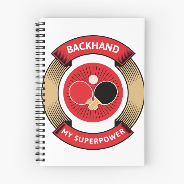 Item preview, Backhand My Superpower Table Tennis T-Shirt - Vintage Ping Pong Player Gift designed and sold by OhMyPingCo.