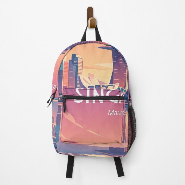Item preview, Singapore travel poster city art designed and sold by Arctic frame studio.