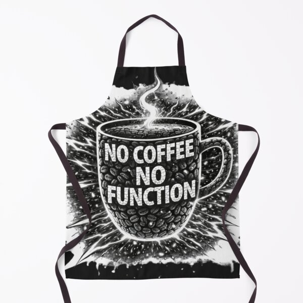 Item preview, NO COFFEE NO FUNCTION designed and sold by Nika Art Studio.