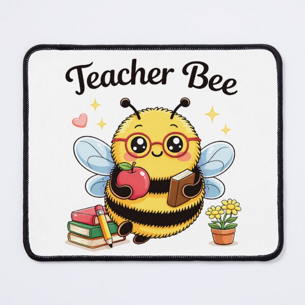 Item preview, Teacher Bee Cute Bee Design | Kawaii Teacher Gift | Bee Lover Classroom Art designed and sold by PurpleJelly.