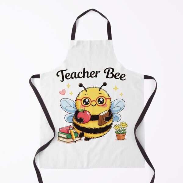 Item preview, Teacher Bee Cute Bee Design | Kawaii Teacher Gift | Bee Lover Classroom Art designed and sold by PurpleJelly.