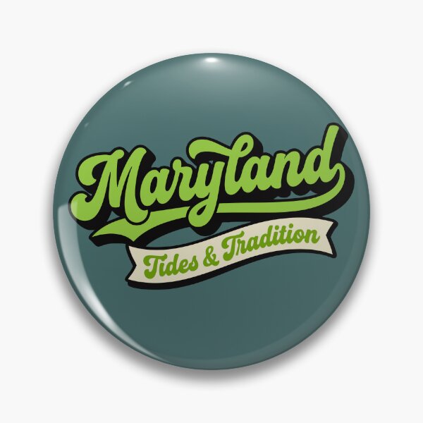 Item preview, Maryland Tides & Tradition Retro Heritage Script designed and sold by Cozy-Old-Pub.