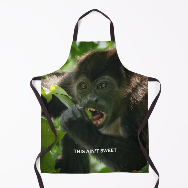 Item preview, This Ain’t Sweet Funny Monkey Meme Capuchin Sour Reaction designed and sold by WildFrameNature.