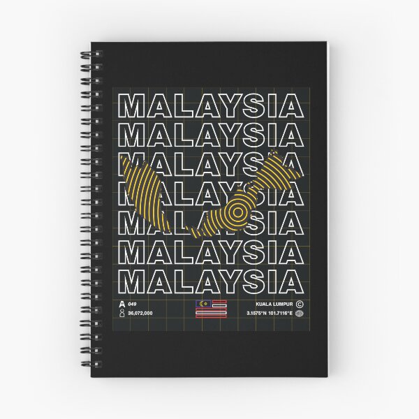 Item preview, Malaysia Minimal Map designed and sold by Atlas-Array.