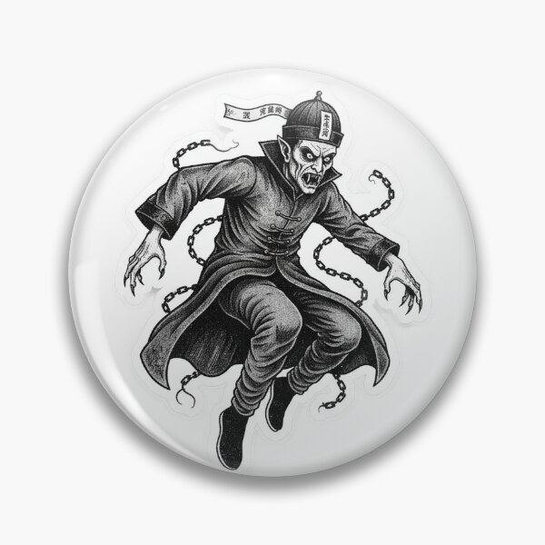 Item preview, iangshi Revenant – Cursed Hopping Vampire Spirit designed and sold by Darkness Hole.