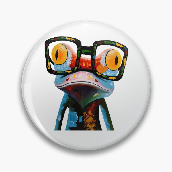 Item preview, Hipster Frog Nerd Glasses designed and sold by Miniverse  Acrylics.