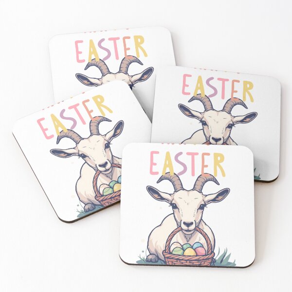 Item preview, Goat Happy Easter  designed and sold by Aimee2424.