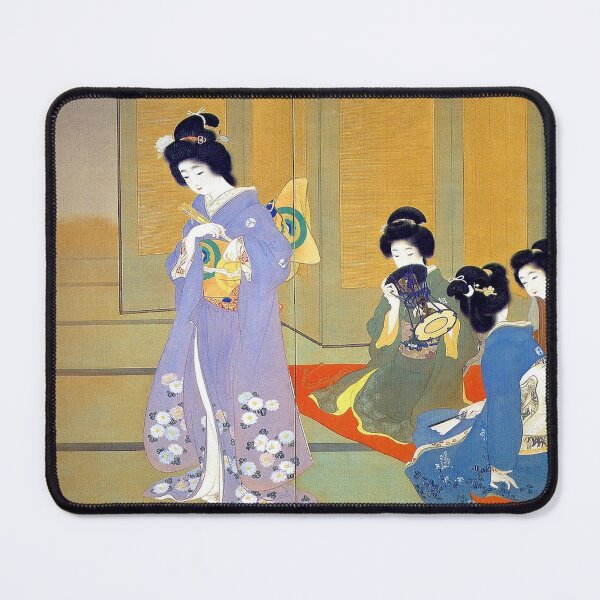 Item preview, Dancing Women by Uemura Shōen (1914) // Public Domain designed and sold by Vernissage-dart.