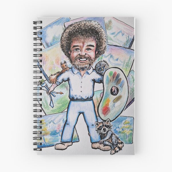 Item preview, Bob Ross - fan art designed and sold by LittleLiz.