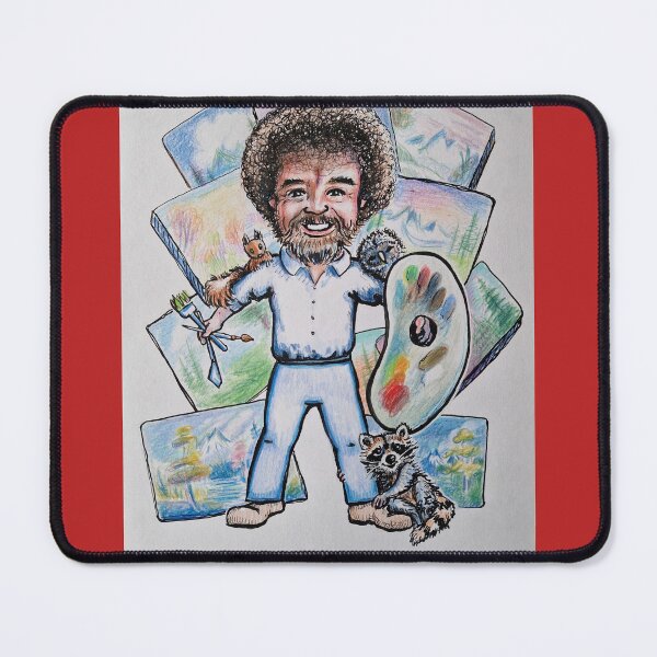 Item preview, Bob Ross - fan art designed and sold by LittleLiz.