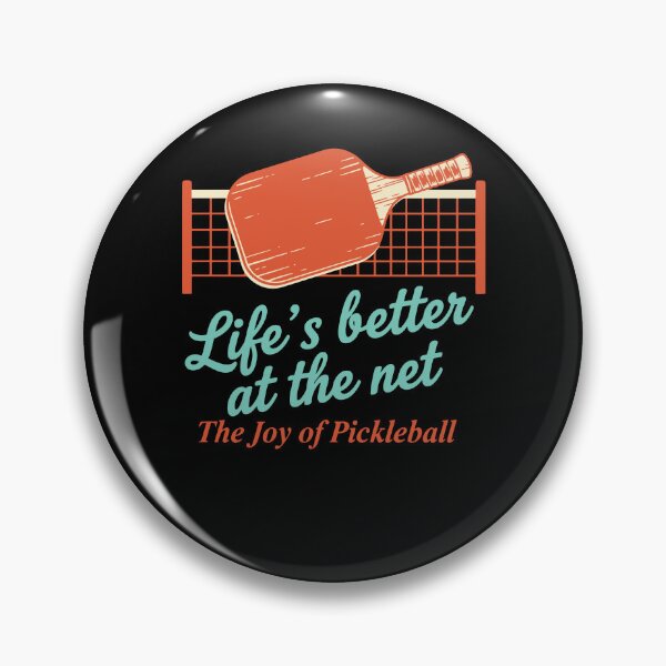 Item preview, Pickleball Lifes Better At The Net Joy Of designed and sold by LuminOrb.
