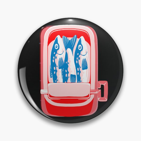Item preview,   Sardines Tinned Fish Retro Pop Art Europ Travel designed and sold by erozzz.