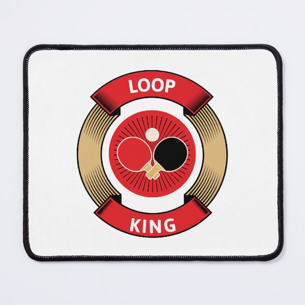 Item preview, Loop King Table Tennis T-Shirt - Vintage Ping Pong Spin Master Gift designed and sold by OhMyPingCo.