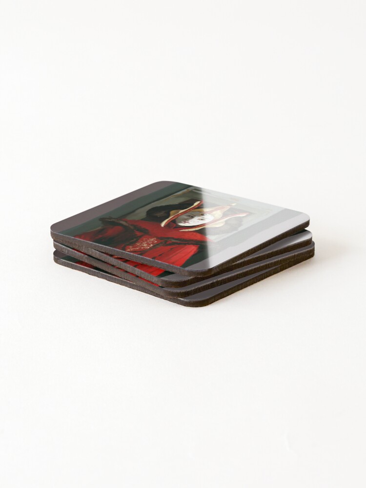 Thumbnail 4 of 5, Coasters (Set of 4), Padme designed and sold by Random-Frog.