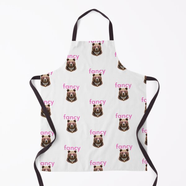 Item preview, Fancy Bear Illustration — Retro Chic Brown Grizzly with Pink Glasses and Pearls designed and sold by Colorful-Garden.