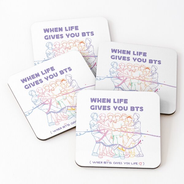 Item preview, WHEN LIFE GIVES YOU BTS - bts world tour 2026 designed and sold by CatEra Studio.