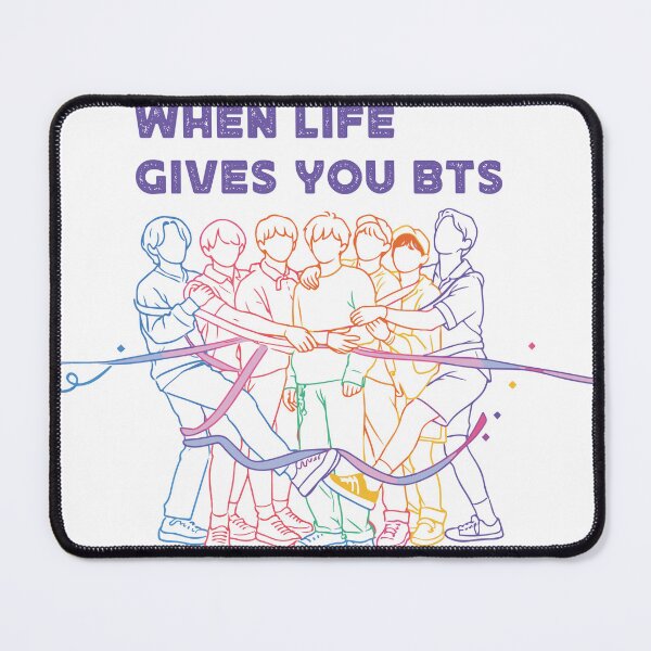 Item preview, WHEN LIFE GIVES YOU BTS - bts world tour 2026 designed and sold by CatEra Studio.