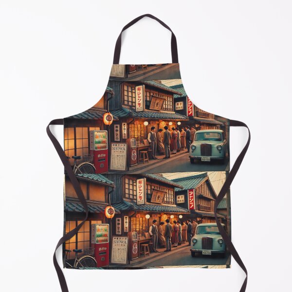 Item preview, Retro Japan Street – Showa Era Nostalgia designed and sold by EchoWave11.