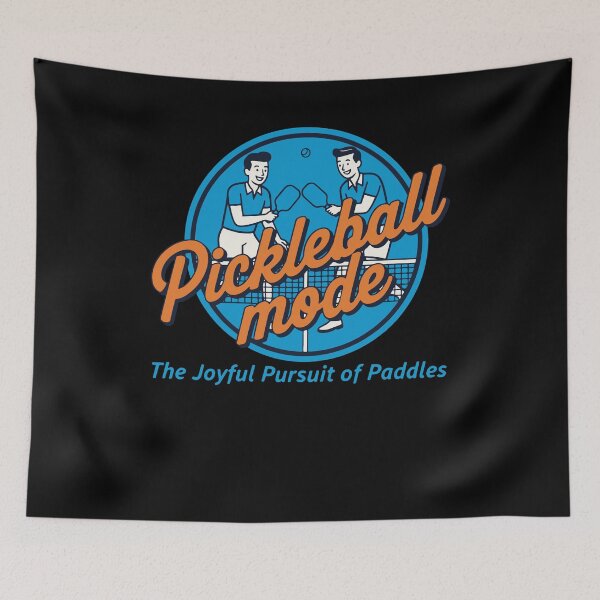 Item preview, Pickleball Mode Funny Player Paddle Balls Net designed and sold by LuminOrb.