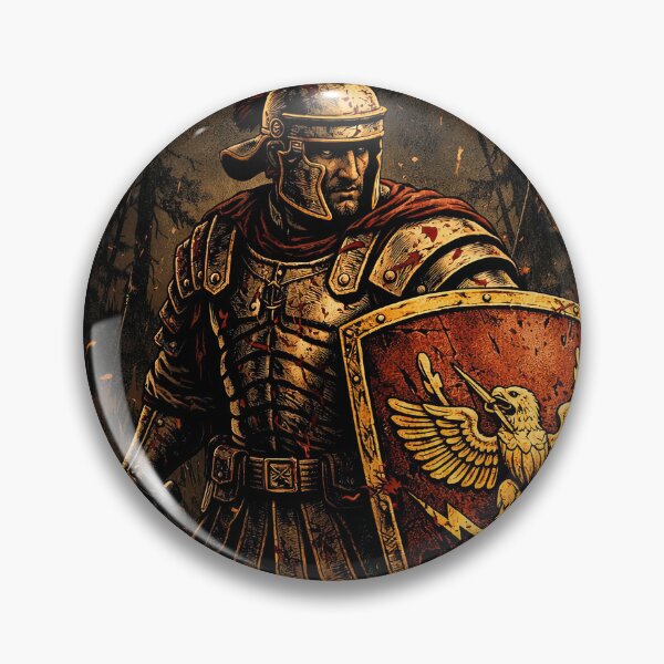 Item preview, Teutoburg Forest Roman Battle Ancient Art designed and sold by Retr0Tshirts.